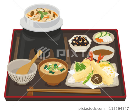 餐點_釜飯_釜飯五目釜飯套餐 餐點_釜飯_釜飯五目釜飯套餐 115564547