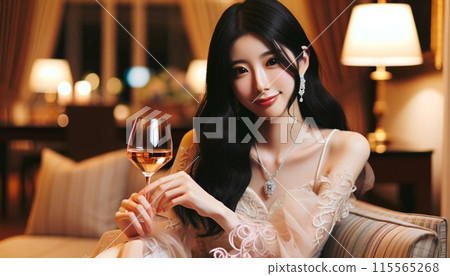 女主人喝酒 115565268