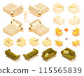 Vector isometric home furniture 115565839