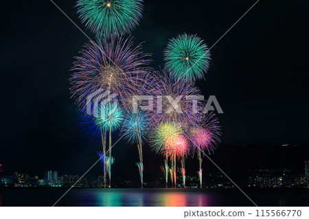 Lake Biwa Fireworks Festival (Otsu City, Shiga Prefecture) 115566770