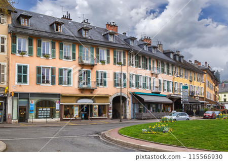 Street in Chambery, France 115566930