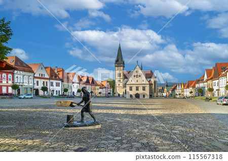 Central square, Bardejov, Slovakia 115567318