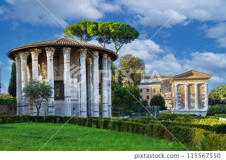 Temple of Hercules Victor, Rome, Italy 115567550