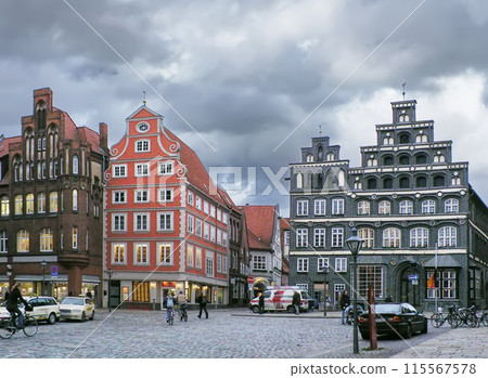 Street in Luneburg, Germany 115567578