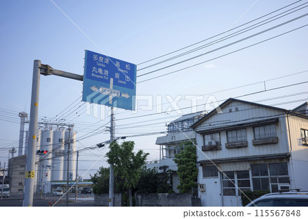 丸龜站港口周邊的風景 115567848