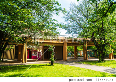 Tokyo University of Foreign Studies - Fuchu Campus in the woods 115567923
