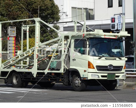 Hino Ranger 5th generation, Car carrier, Single, 3-car capacity Hino Ranger 5th generation, Car carrier, Single, 3-car capacity 115568605