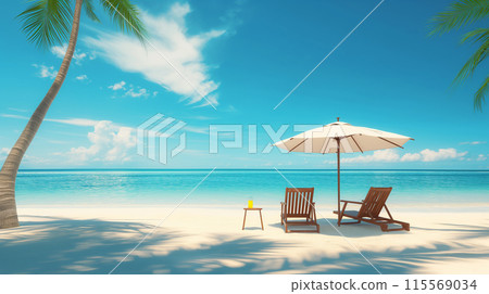 海灘度假村的形象 海灘度假村的形象 115569034