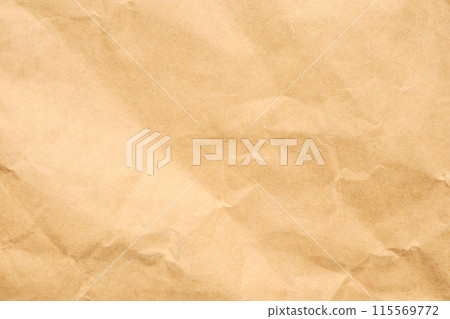 Abstract crumpled and creased recycle brown paper texture background Abstract crumpled and creased recycle brown paper texture background 115569772