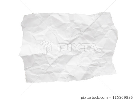 piece of white paper tear isolated on white background 115569886