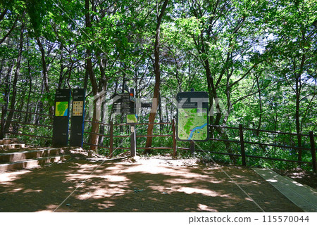 峨嵯山登山道資訊板 [韓國/首爾、九里市] 115570044