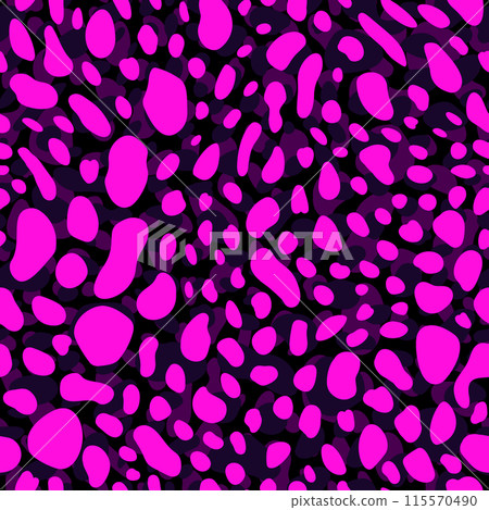Seamless pattern spots. Animal fur texture surface. Abstract speckled design. Seamless pattern spots. Animal fur texture surface. Abstract speckled design. 115570490