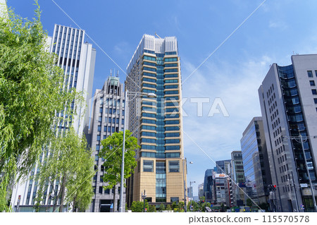 Cityscape of Hibiya, Tokyo 115570578