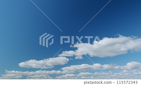 Beautiful blue sky with stratocumulus and clouds background. Sky with clouds weather nature cloud blue. Timelapse. Beautiful blue sky with stratocumulus and clouds background. Sky with clouds weather nature cloud blue. Timelapse. 115572343