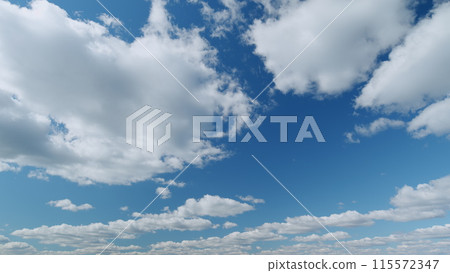 Cinemagraphs stratocumulus clouds b-roll. Early winter after rain the sky is always bright. Stratus clouds. Timelapse. 115572347