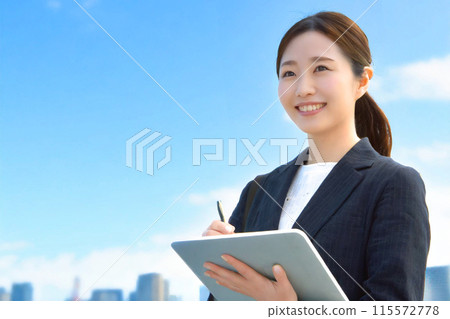 Woman and business image 115572778