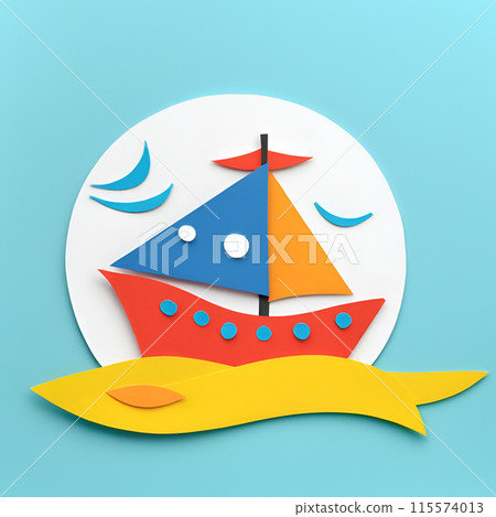 A simple and cute ship 115574013
