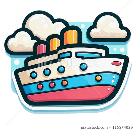 簡單可愛的船 簡單可愛的船 115574029