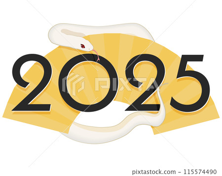 2025蛇年(賀年片材料) 2025蛇年(賀年片材料) 115574490