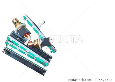 Faders,button,3pdt knob switch for replacing repairing audio mixers,amplifiers 115574528