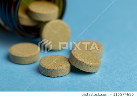 natural medicinal pills with herbs and natural ingredients natural medicinal pills with herbs and natural ingredients 115574696