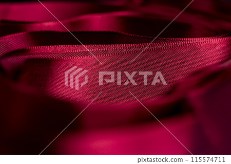 shiny beautiful pink satin ribbon shiny beautiful pink satin ribbon 115574711