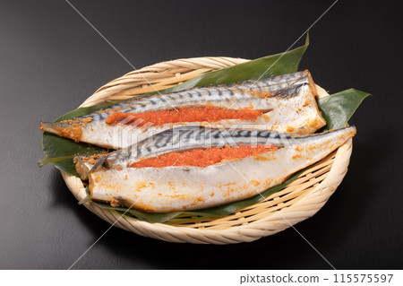 Mackerel and cod roe Mackerel and cod roe 115575597