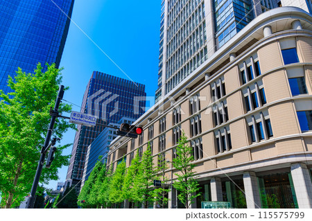 Tokyo, Chiyoda Ward, Marunouchi cityscape Tokyo, Chiyoda Ward, Marunouchi cityscape 115575799