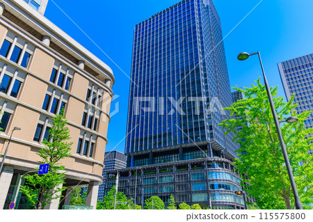 Tokyo, Chiyoda Ward, Marunouchi cityscape Tokyo, Chiyoda Ward, Marunouchi cityscape 115575800