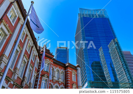 東京都千代田區丸之內的都市景觀 115575805