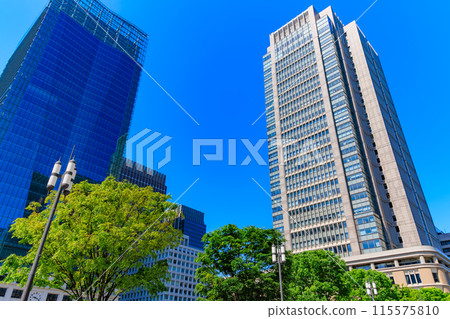 Tokyo, Chiyoda Ward, Marunouchi cityscape Tokyo, Chiyoda Ward, Marunouchi cityscape 115575810