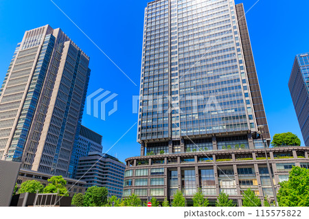 東京都千代田區丸之內的都市景觀 115575822