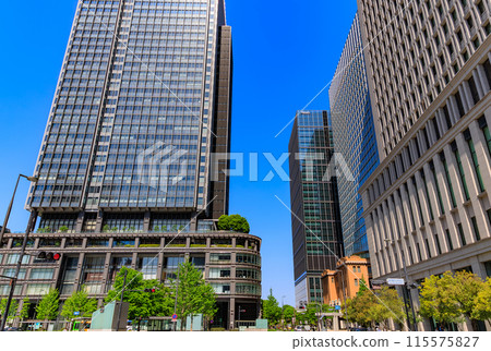 東京都千代田區丸之內的都市景觀 115575827