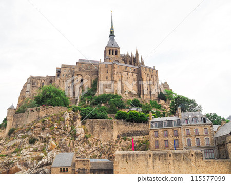 Mont Saint-Michel, a World Heritage Site in France 115577099
