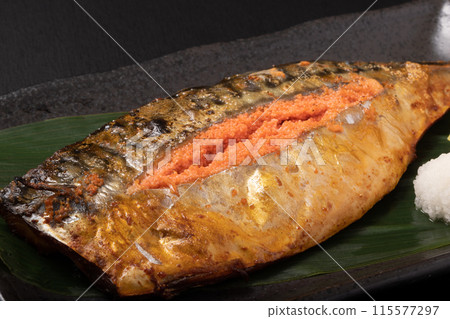 烤青花魚明太子 烤青花魚明太子 115577297