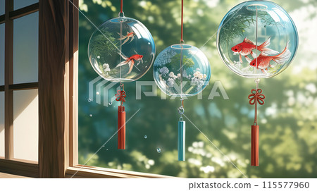 Goldfish's wind chimes 115577960