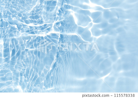 Water wave blue summer texture background 115578338