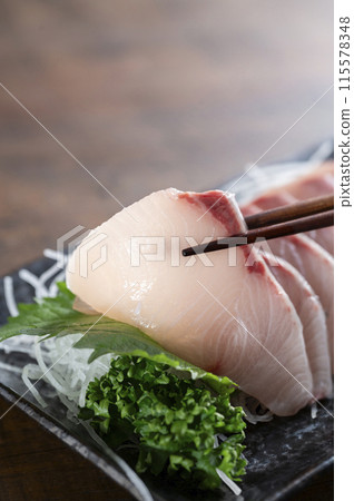 Fish sashimi 115578348