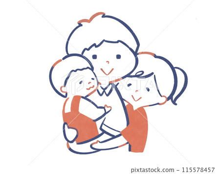 父親和孩子 115578457