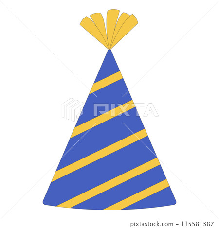 派對帽插畫，三角帽，圖示素材 115581387