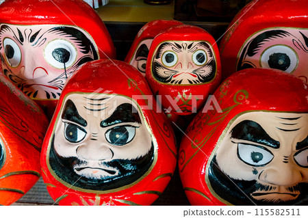 Photographing the Daruma dolls at Horin-ji Temple, commonly known as the "Daruma Temple" in Kamigyo Ward, Kyoto City Photographing the Daruma dolls at Horin-ji Temple, commonly known as the "Daruma Temple" in Kamigyo Ward, Kyoto City 115582511