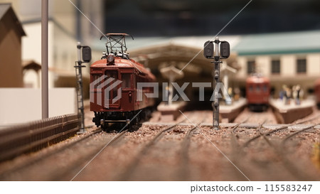 Model of a train Model of a train 115583247