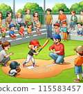 Juvenile baseball 115583457