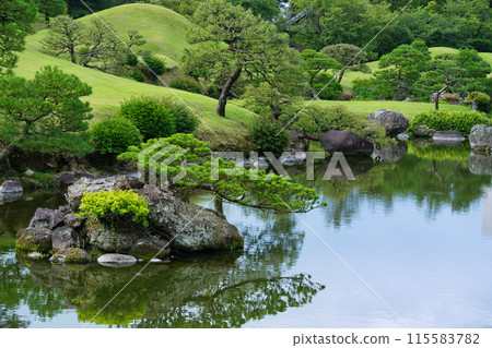 Suizenji Park in Kumamoto Prefecture Suizenji Park in Kumamoto Prefecture 115583782