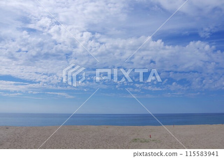 The Sea of Japan in early summer 115583941