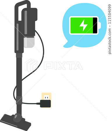 Stick vacuum cleaner charging 115584099