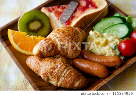 Western breakfast Western breakfast 115584939
