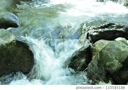Stream water flow Stream water flow 115585186