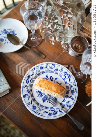 美味甜點的點心時間 美味甜點的點心時間 115585713