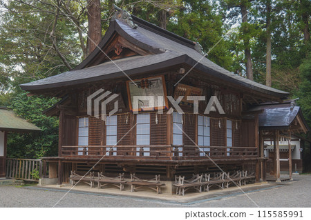 Gunma Ichinomiya Nukisaki Shrine Kagura Hall 115585991